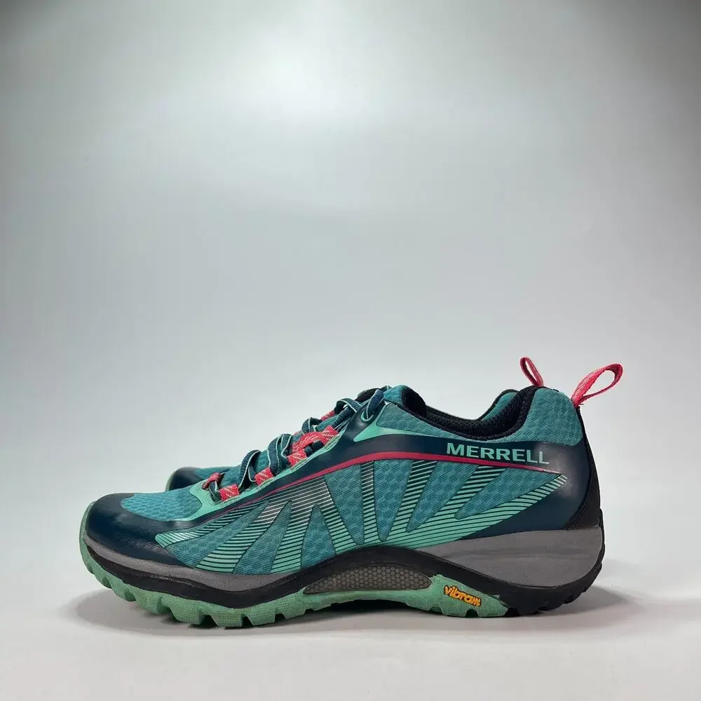 Merrell Siren Edge 3 Polar Wave Low Top Trail Hiking Shoes J35514 Womens Size 7